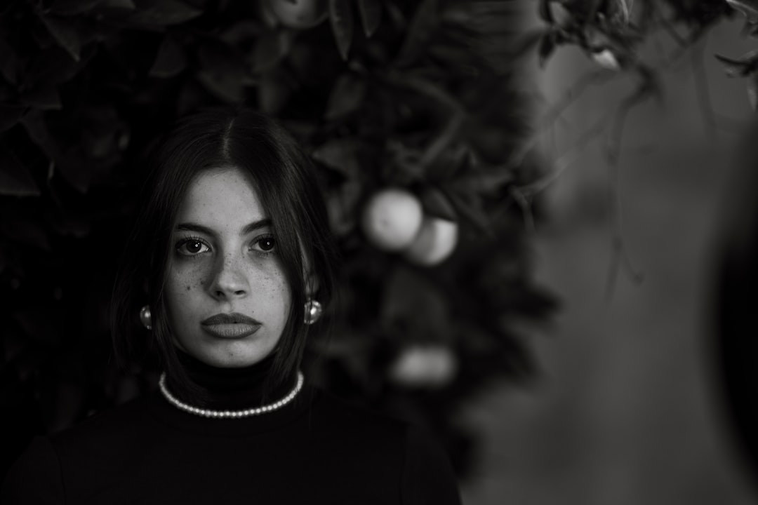 Look 05 - ribbed turtleneck with chunky silver chain necklace